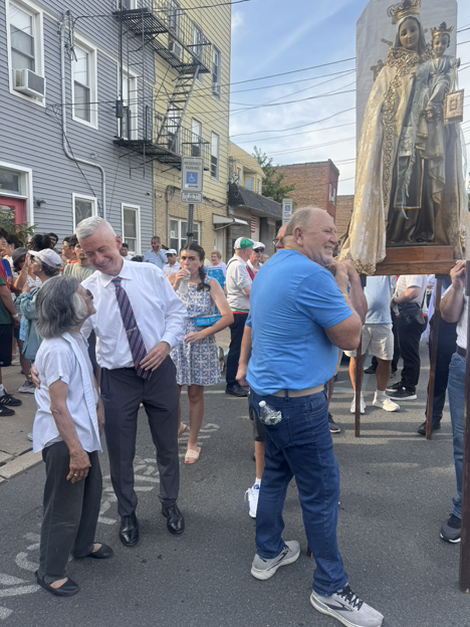jim_mcgreevey's tweet image. The Procession of Our Lady of Mount Carmel is a deeply rooted devotion that blends history, faith, and community. Originating with the Carmelite Order in 12th century on Mount Carmel in the Holy Land, the devotion honors Mary as a spiritual protector and guide. We honoured…