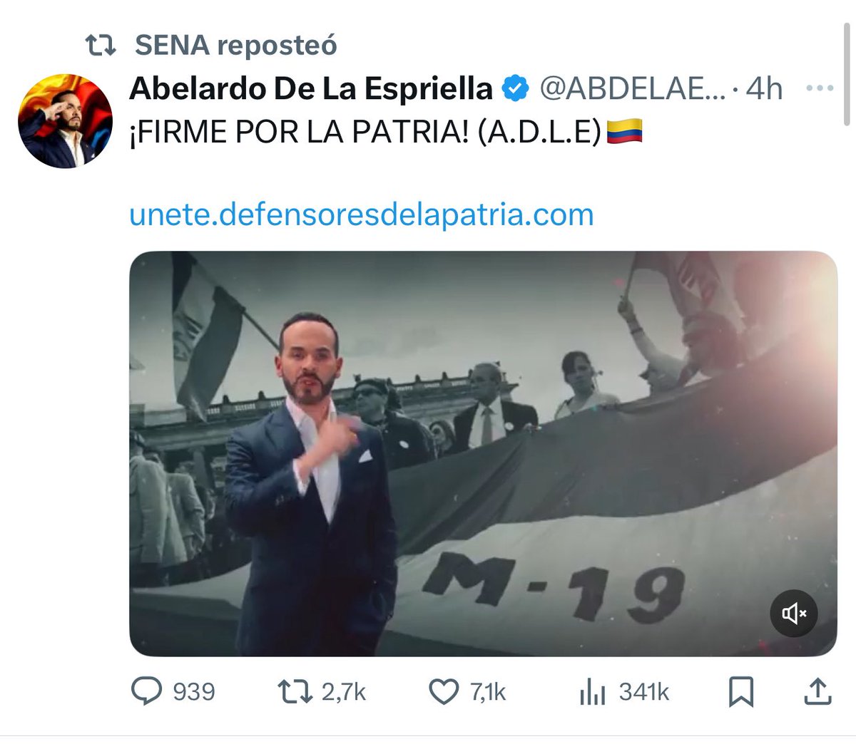 tavogarciapi's tweet image. Inamisible, entonces, ahora en nombre de una falsa libertad de opinión, las cuentas oficiales de las instituciones del Estado, harán campaña al fascismo
No señores , así no
@SENAComunica
