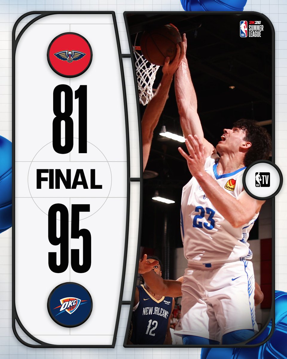 A perfect 4-0 start from the <a href="/okcthunder/">OKC THUNDER</a> in the #NBA2KSummerLeague ⛈️