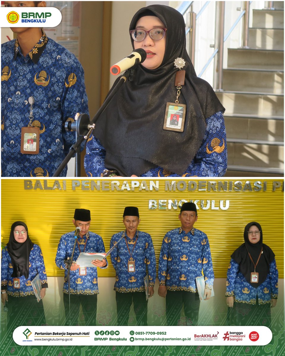 Brmp_Bengkulu's tweet image. #SapaPagi #FrenSIP

Memperkuat Semangat Nasionalisme, Pegawai BRMP Bengkulu Laksanakan Upacara Bendera Hari Kesadaran Nasional

facebook.com/share/1JDat3LV…
#brmpuntukindonesia 
#agromodern
#brmpkementan
#kitapastilebihbaik
#pertanianmajumandirimodern
#JagaPanganBiarAman