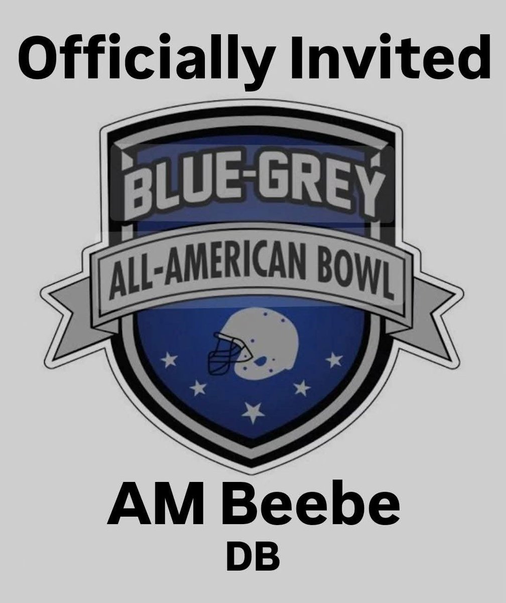 AMBeebe_1's tweet image. Thankful for all of these invites! @BlueGreyFB @USArmyBowl @ArmyBowlCombine @keiththompson21 @TopPreps @GEMCLASS_ @sixstarfootball @PrepRedzoneCA