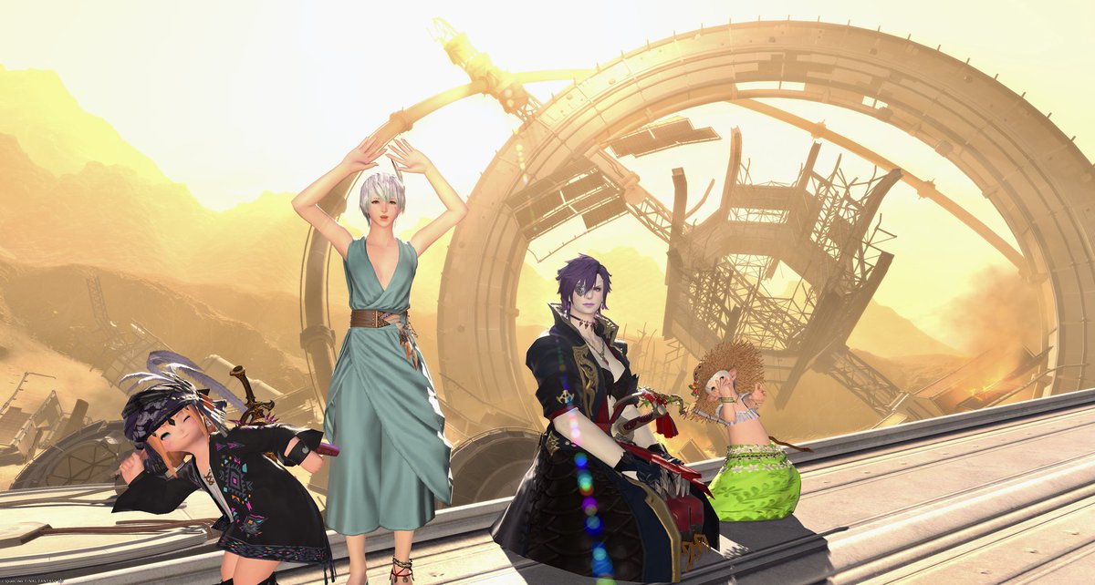 #FF14 
昨夜のウィークリーとアラ👍
シャキリにくいエメラルドも即シャキでした～😊