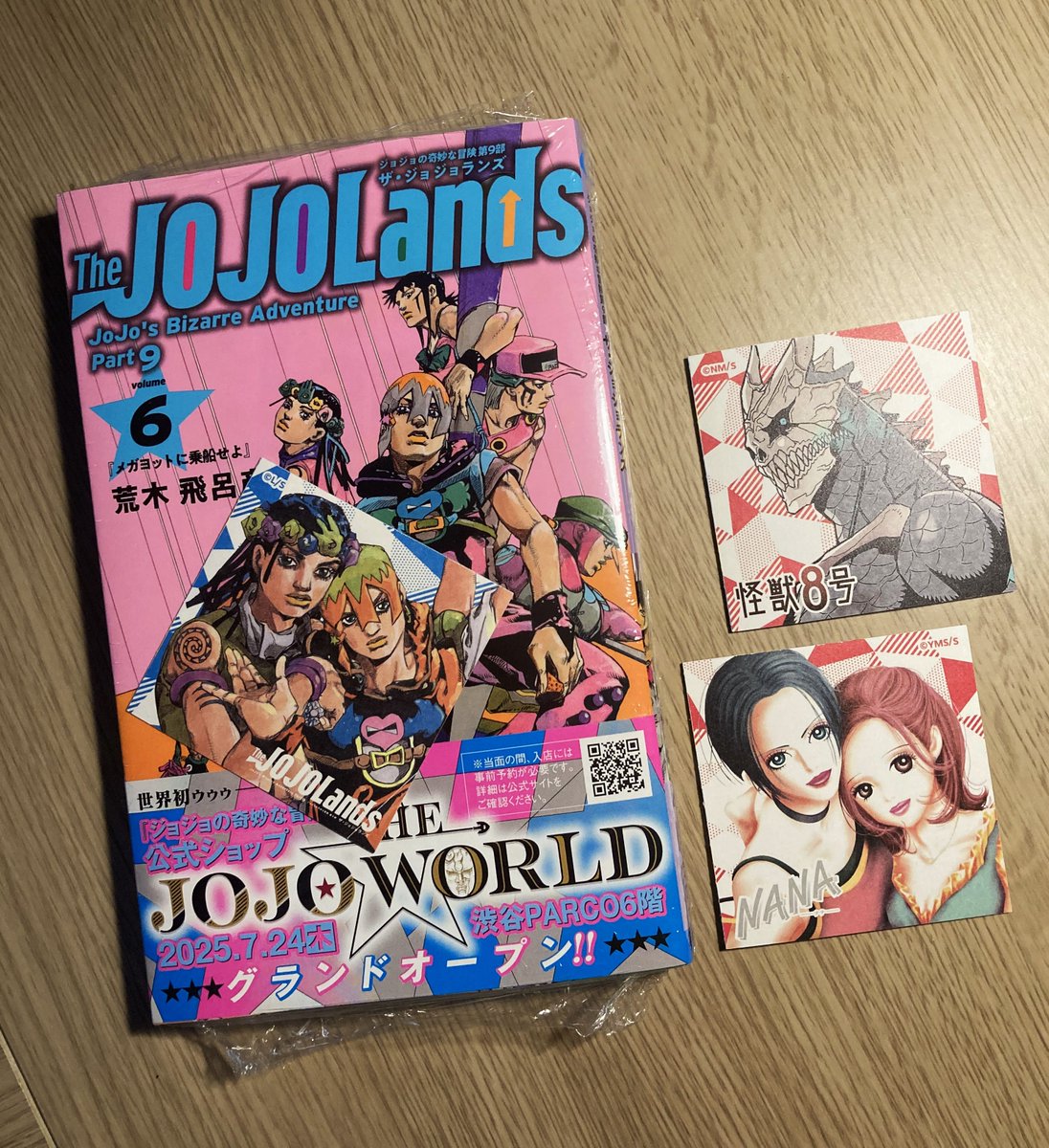 blanketofLinus6's tweet image. もの凄い雨だけど今日は
JOJOLands 6巻 の発売日

#ジョジョランズ