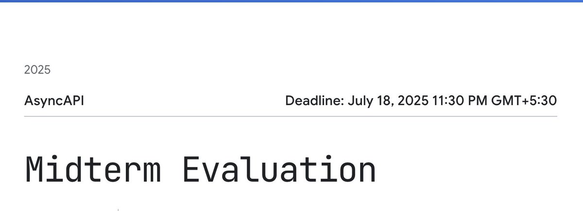 Aayush__Saini_'s tweet image. While filling the mid term evaluation of my mentee for Google Summer of Code.
I was remembering all the continous rejection in GSoC from almost three years, but now this year had a privilege working as GSoC Mentor directly, trust the timing 🚀.
#GoogleSummerofCode #OpenSource