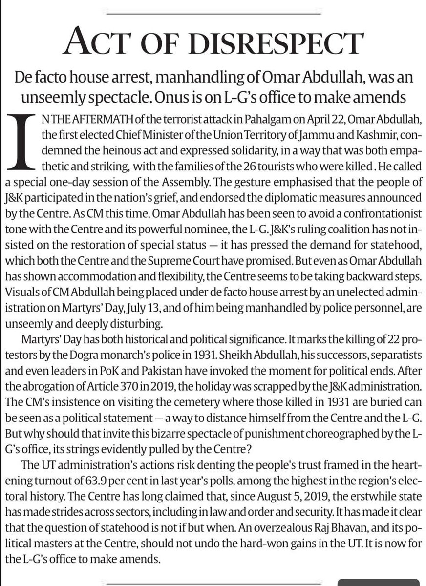 Today’s <a href="/IndianExpress/">The Indian Express</a> editorial.