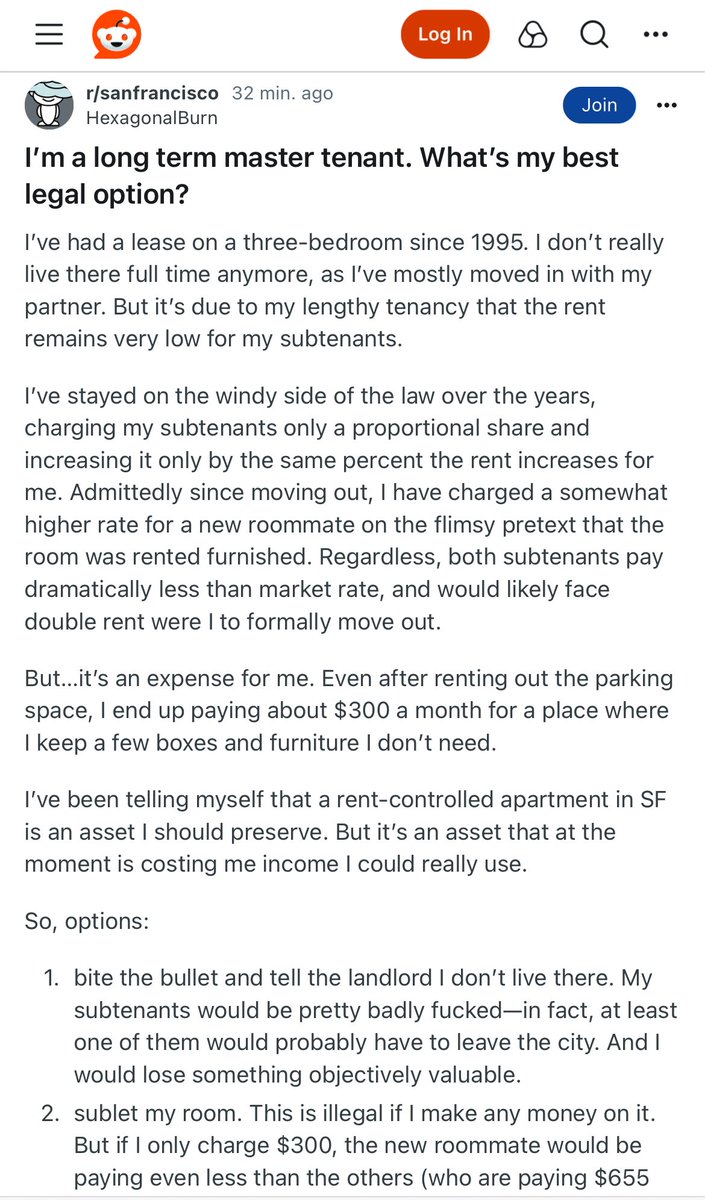 rohindhar's tweet image. The San Francisco rental market is a whole nother universe