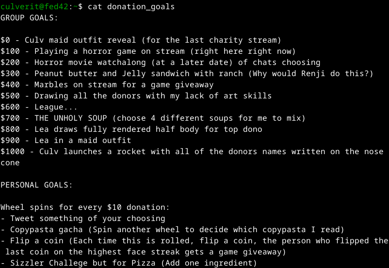 *cough* ahem. 
Hello. 
Is this thing on? 
It's me culv. 
In exactly 24 hours time I will be doing a 24 hour charity stream raising money for the Leukemia Research Foundation! 
Come and punish me with the following donation incentives... 
Hope to see you there, it will be a blast!