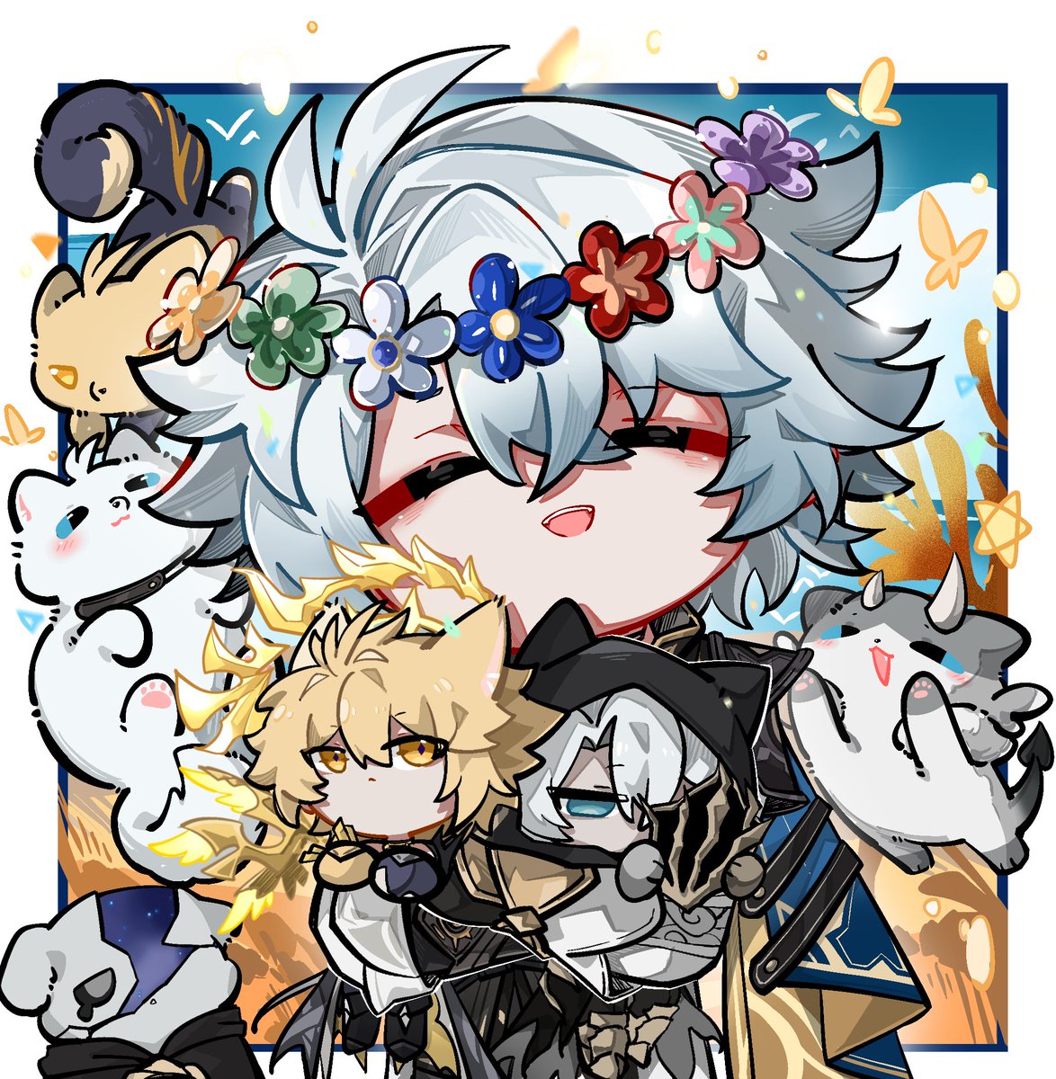 AzraelYip's tweet photo. you are so cute....♡ྀི

#Phainon  #HonkaiStarRail    #ファイノン
*This is a private commission. Please do not save it for yourself or repo. Thank you🫶 https://t.co/HYxMo2WP2P