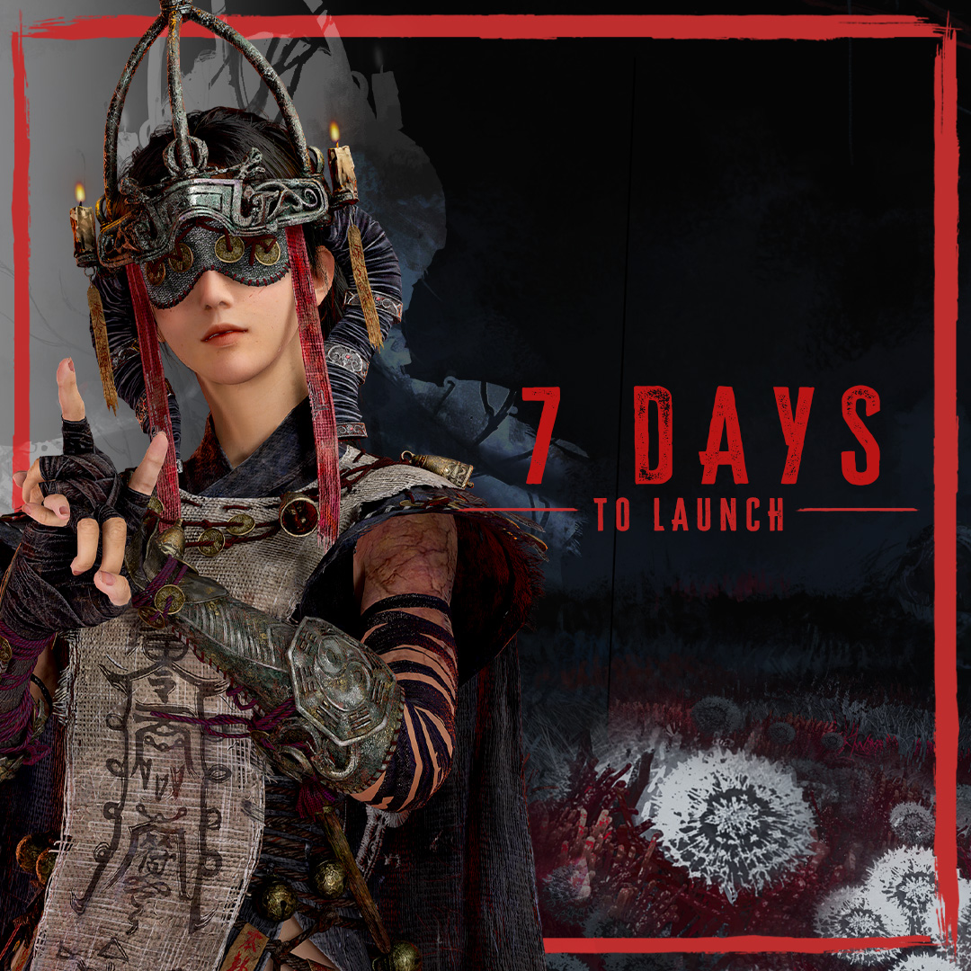 playWUCHANG's tweet photo. One week to go before WUCHANG: Fallen Feathers unleashes its fury in the land of Shu.

Who else is counting down the days until launch? https://t.co/OR3Q8OlZBe