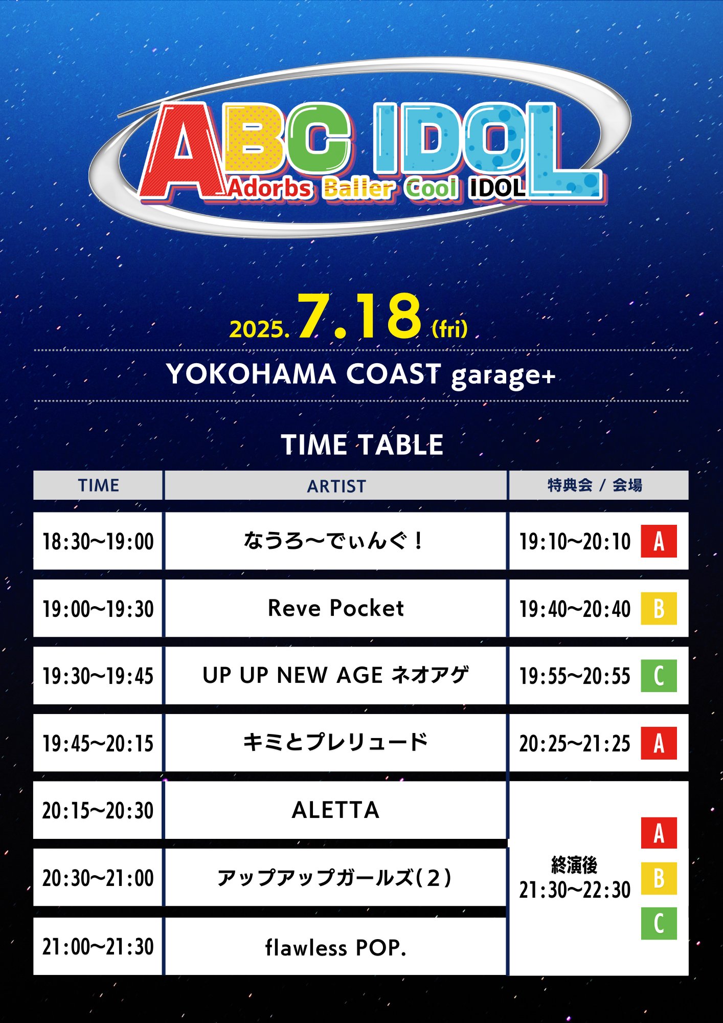 海外ロールチケット 纏め売り ABC IDOL on X: 