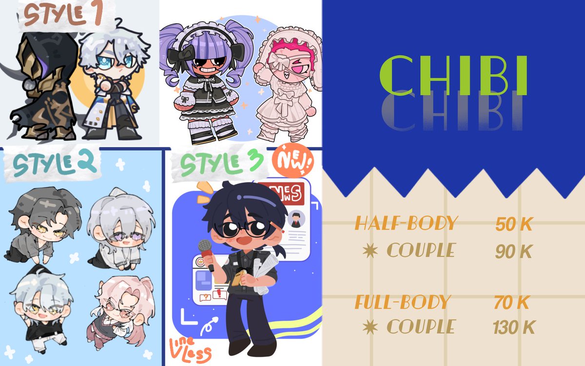 -- [OPEN COMMISSION] --
RT &amp; Likes are appreciated🧎🙏

Haloo aku open commission for local only! Just knock my DM If you're interested, tanya-tanya dulu bolehh jangan sungkan, thank youu!! ^^🌹
#opencommission #commissionopen #commissions #artidn #zonauang #zonakaryaid