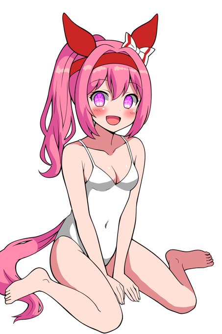 白レオタードウララ
#ハルウララ #haruurara 