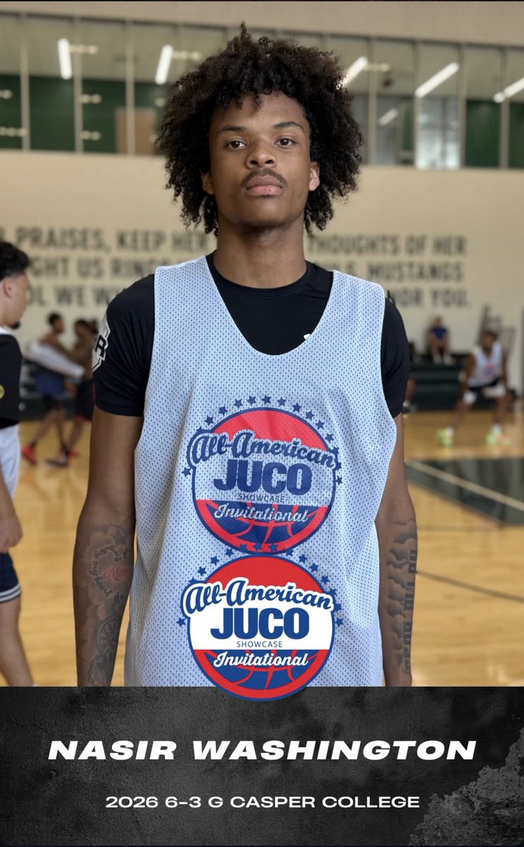 CasperMBB's tweet image. Congratulations to incoming transfer Nasir Washington for being selected as a top 40 player at this past weekend’s All American JUCO Showcase in Atlanta. Huge thank you to everyone at @JucoRecruiting for a fantastic event.