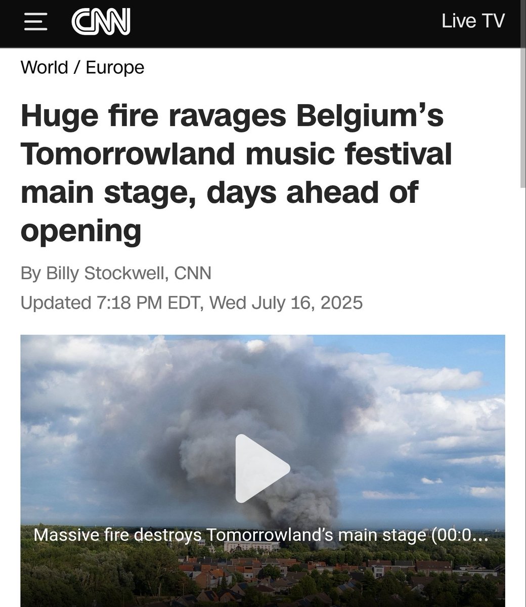 KarimHassoun_79's tweet image. People are in tears over a mainstage burning at @tomorrowland, yet they never shed a tear, let alone say a word when babies are burned alive in #Gaza...
That’s the world we live in. Let that sink in...
#Palestine