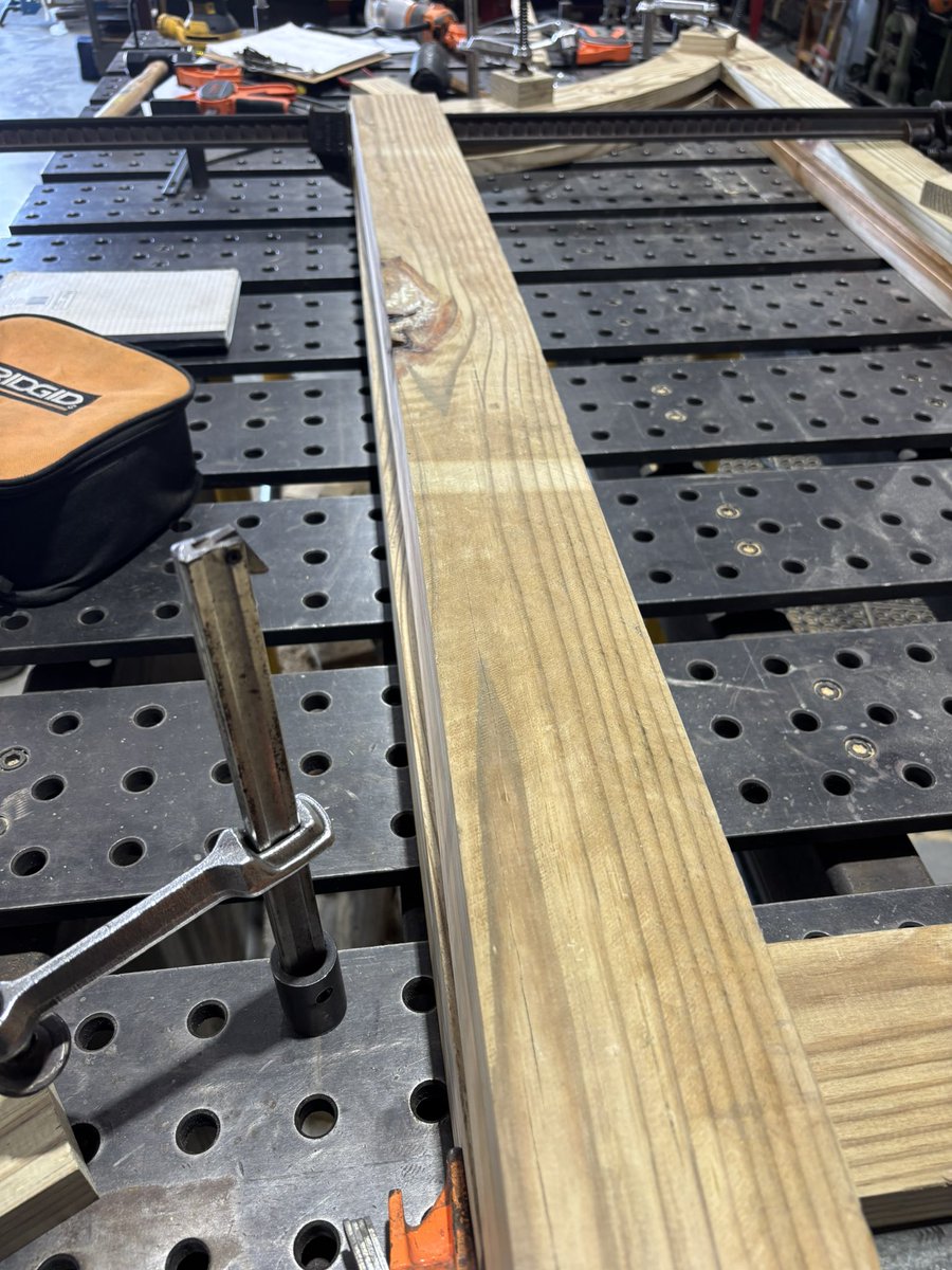 scottastronaut's tweet image. Note to self. Do not make expensive gates out of Pressure Treated Kiln-Dried lumber ever again. This stuff moves, bows and twists and changes every day. Very challenging to work with. But hey it’s what the Architect wants!