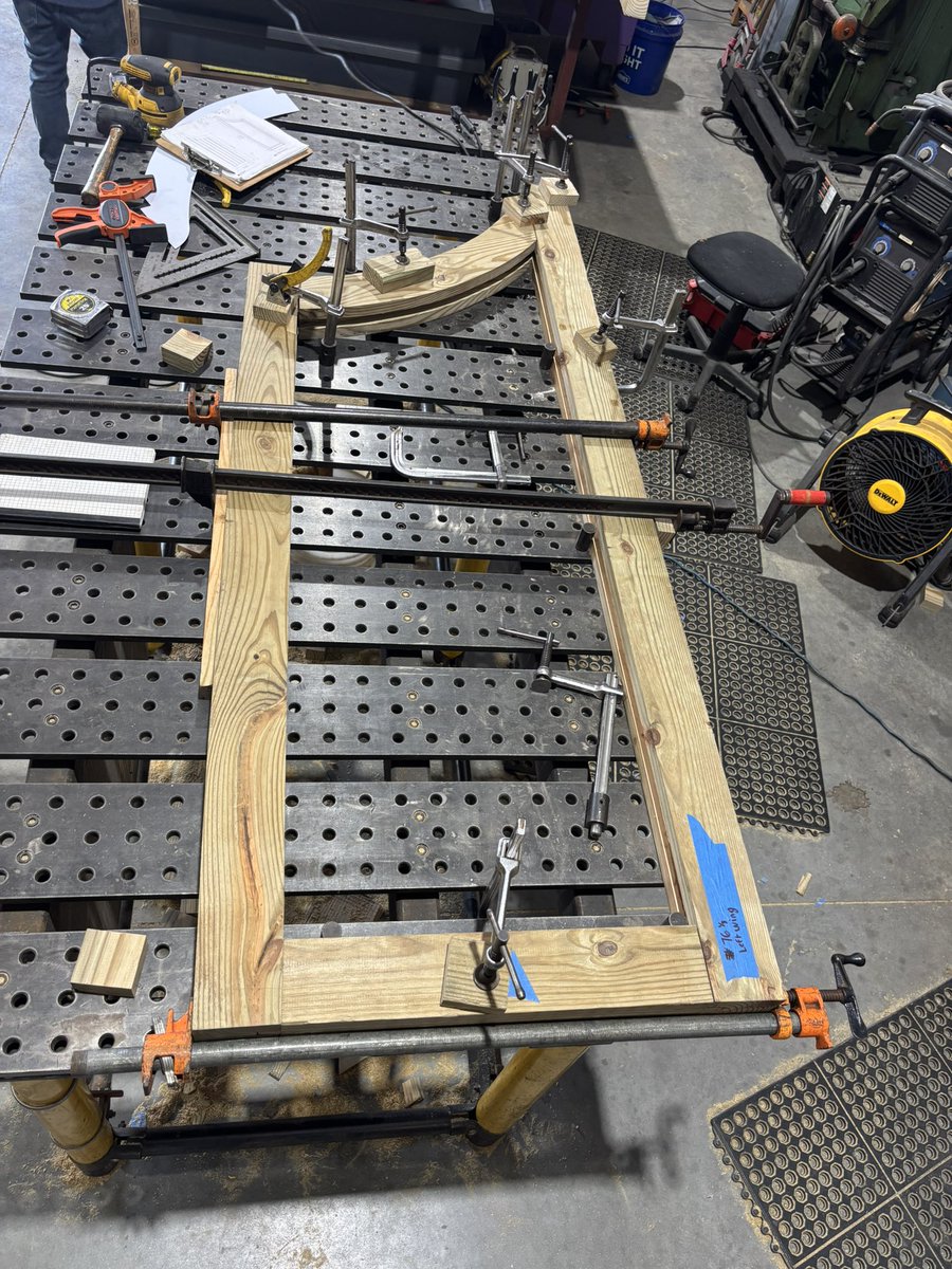 scottastronaut's tweet image. Note to self. Do not make expensive gates out of Pressure Treated Kiln-Dried lumber ever again. This stuff moves, bows and twists and changes every day. Very challenging to work with. But hey it’s what the Architect wants!
