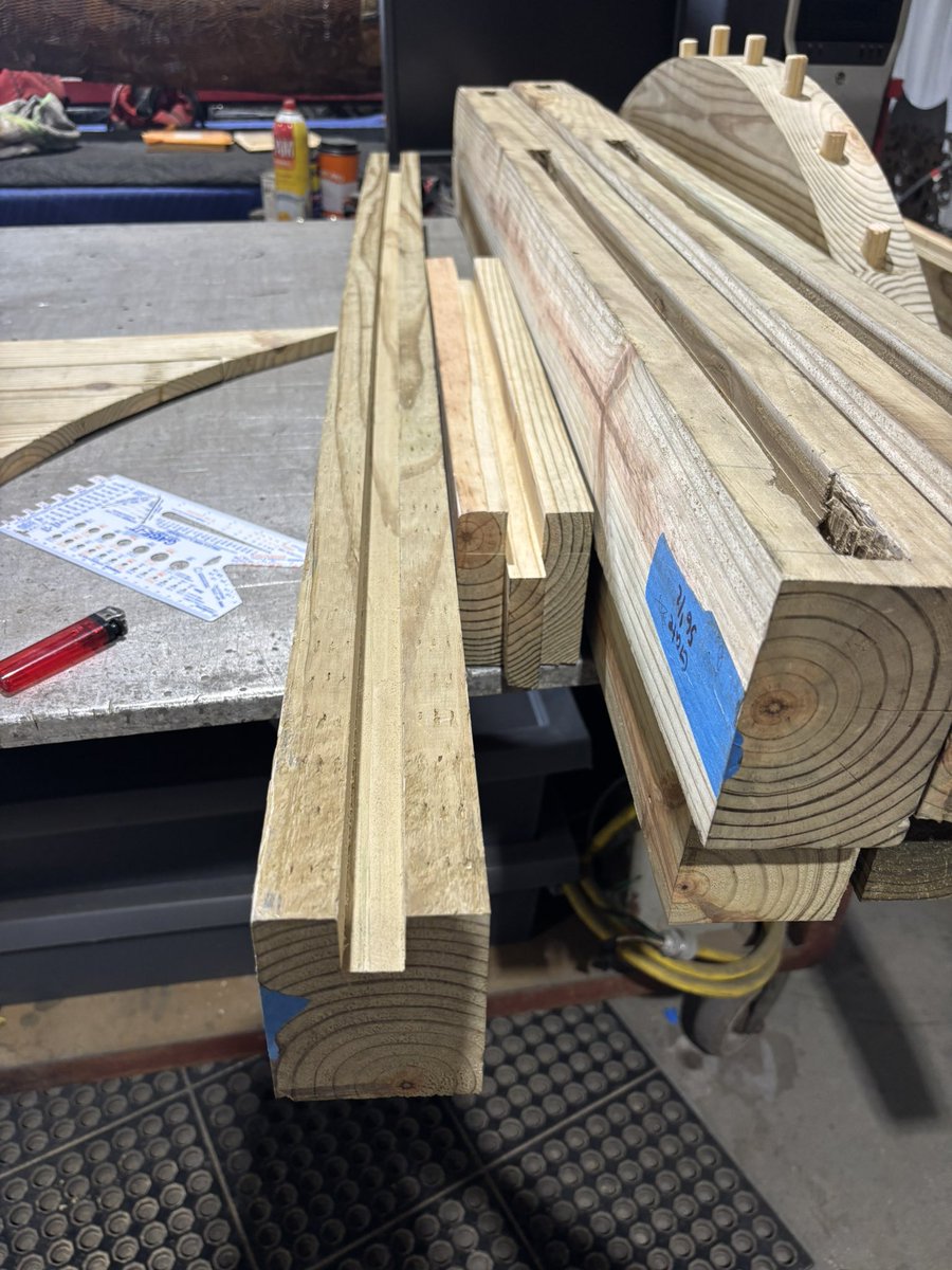 scottastronaut's tweet image. Note to self. Do not make expensive gates out of Pressure Treated Kiln-Dried lumber ever again. This stuff moves, bows and twists and changes every day. Very challenging to work with. But hey it’s what the Architect wants!