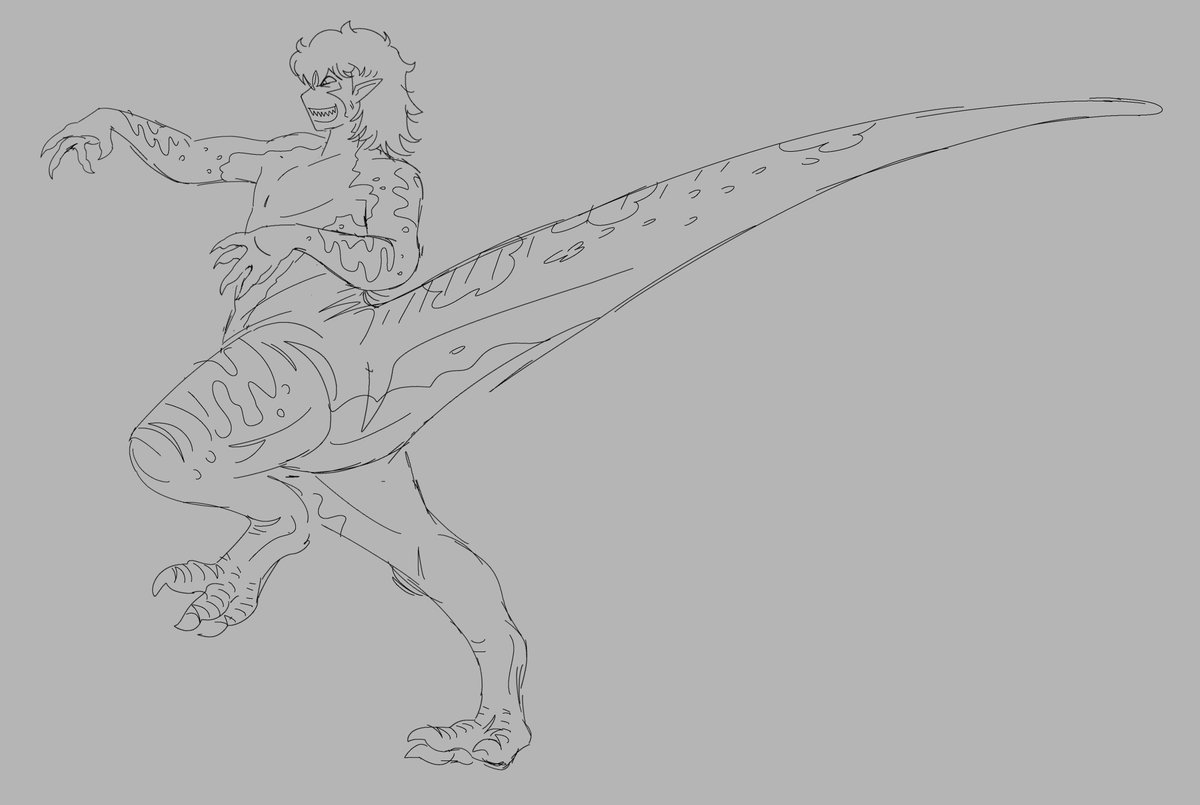 killkactus's tweet image. theropod satyr