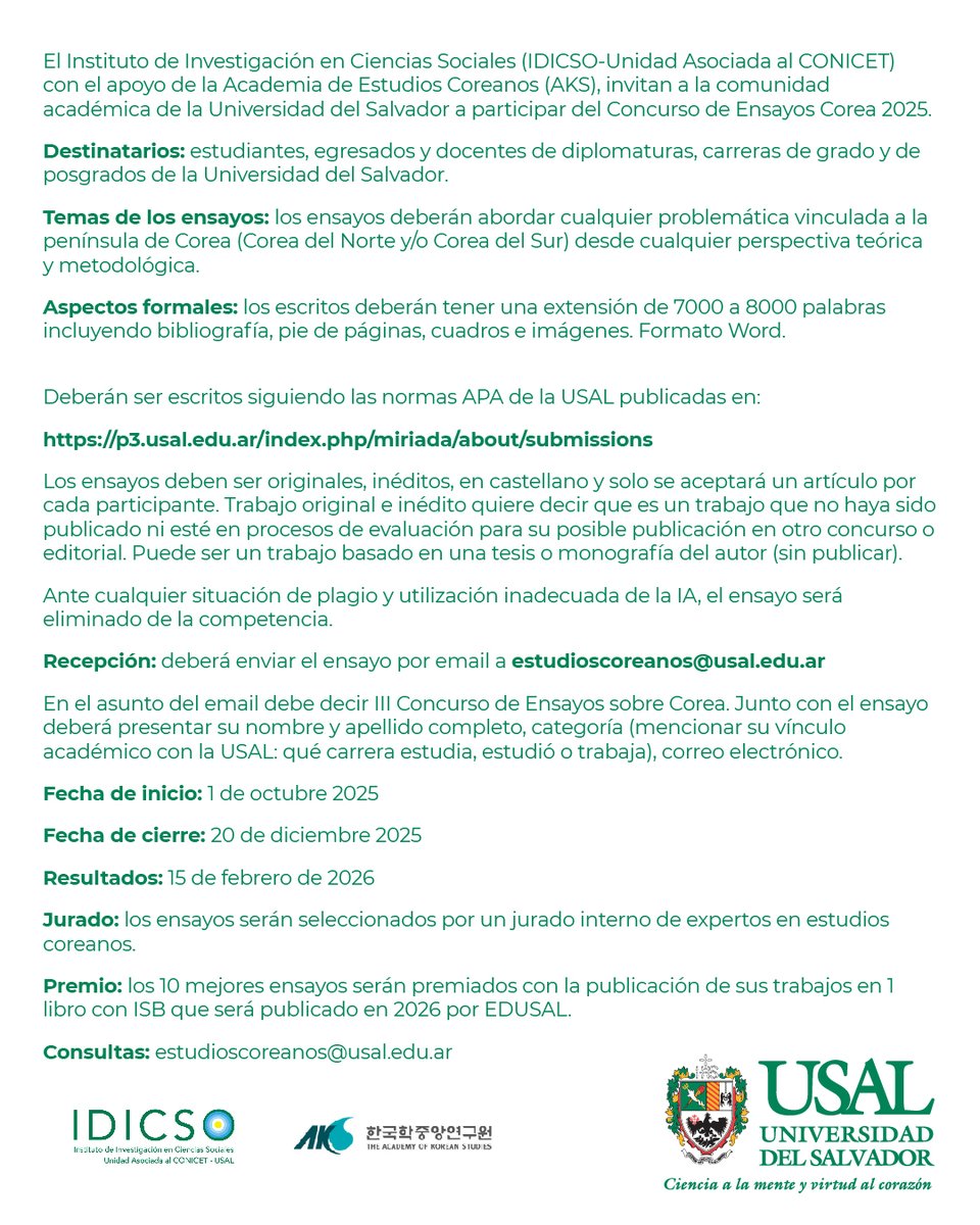 Centro de Investigación en Estudios Coreanos, CIEC tweet media