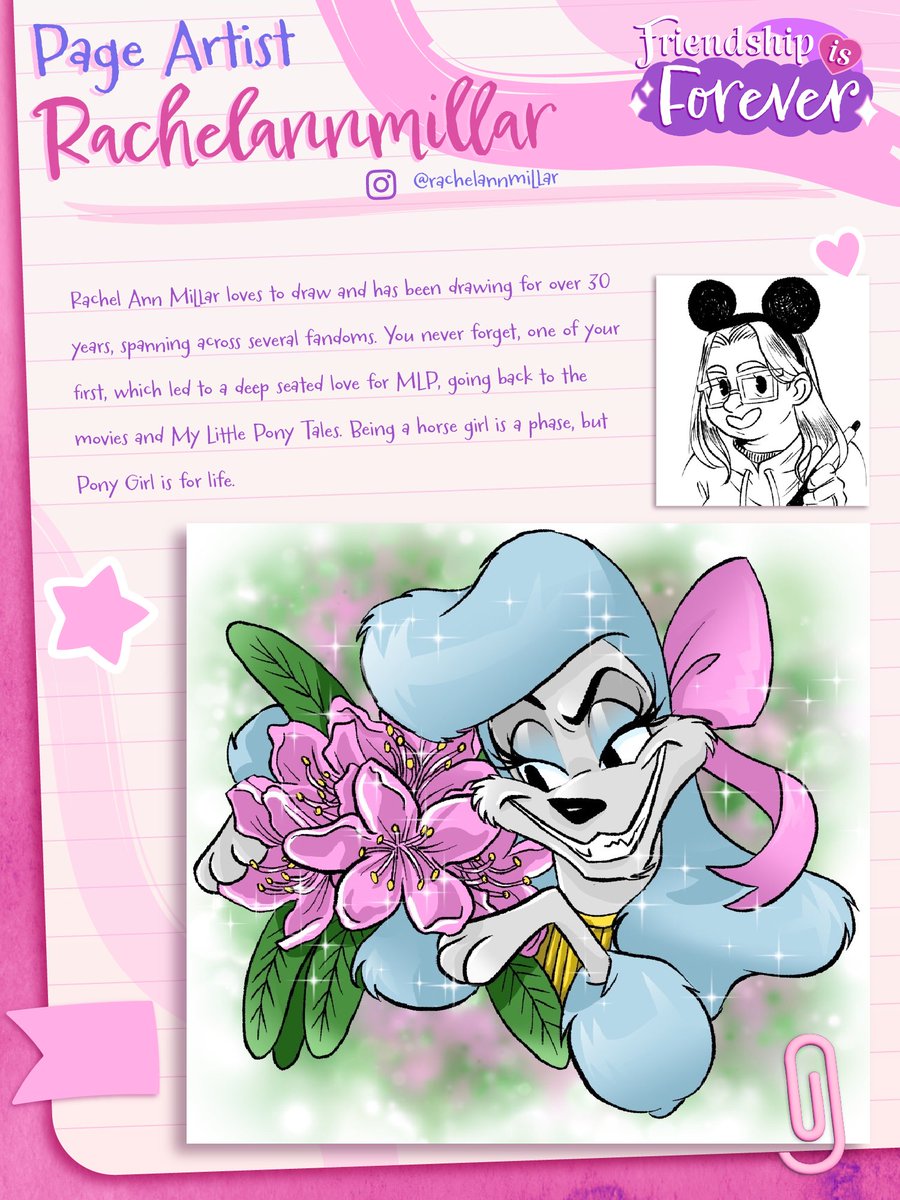 ✨ Contributor Spotlight: Rachelannmillar ✨

Our next Page Artist is Rachelannmillar! Her piece features Pinkie Pie and Cheese Sandwich exploring through the Diamond Dog mines!

💖 Instagram instagram.com/rachelannmillar