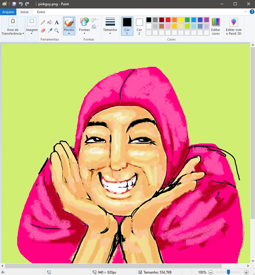 pockolas's tweet image. pinkguy 2025
#mspaint #pinkguy