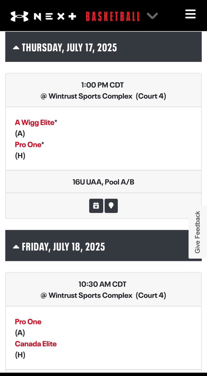Excited to compete in the UAA Finals