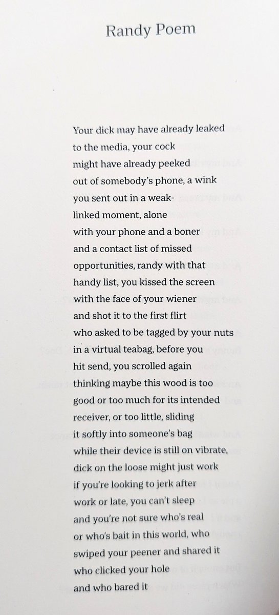 Powell_DA's tweet image. I have three poems in the latest issue of the @PressUnbound magazine Revel ; this one might be the least salacious of the three.