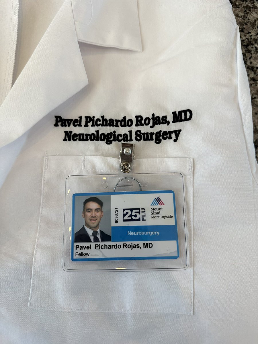 PavelPichardoMD's tweet image. I feel truly grateful and blessed for the opportunity to start my first clinical position as a #Neurosurgery Preresidency Fellow in New York. Forever thankful to my mentors for their support and excited for the work ahead! 🙏🏼✝️