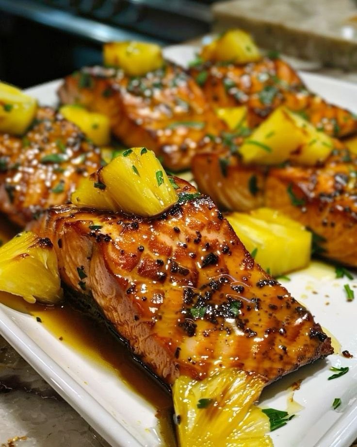 Salmon 🍣 🍍