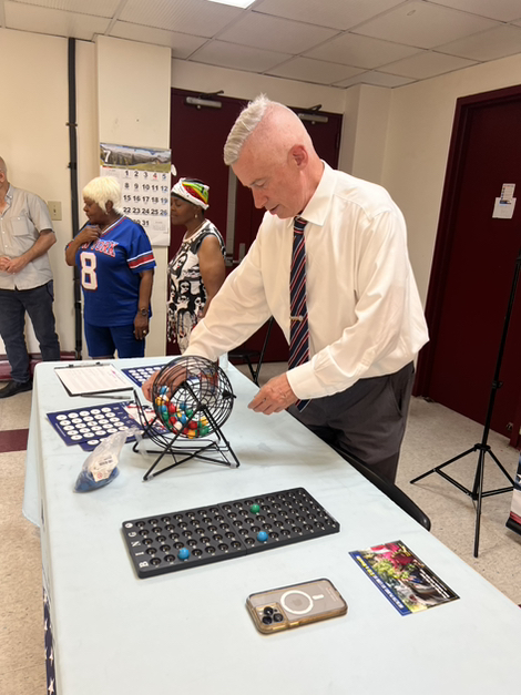 jim_mcgreevey's tweet image. Bingo at Boyd McGuiness with the Jack and Ronnie McGreevey Association is fun because it brings seniors together for socializing, laughter, and for the tough “four in four corners” bingo. The game keeps minds sharp, boosts mood, and provides structure.