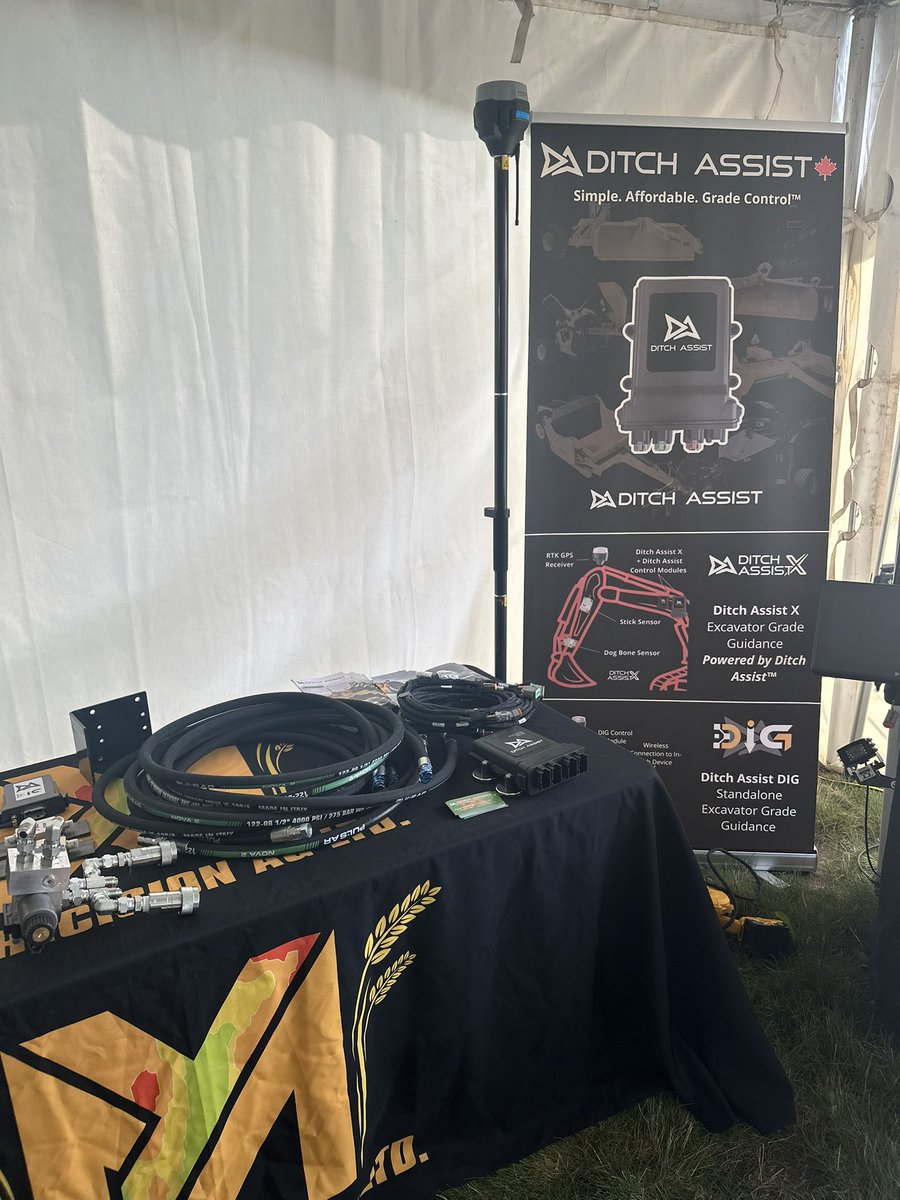 We are at Ag in Motion!! Come find us at the ChDp Ventires and My Precision Ag booth located at booth 323 on 3rd Street! Hope to see you there!  #watermanagment #aginmotion #ditching #ditchassist