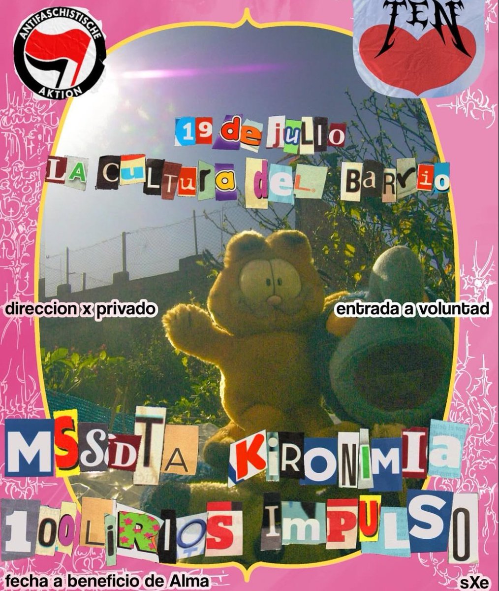 HOLA!! nos vemos mañana en el QI junto a bandas amigas, quedaron algunos 2x1 así que aprovechen
passline.com/eventos/cumple…

También tocamos este sábado en la LCDB con bandones, fecha beneficio❤️🫂, vamos a estar tocando con un invitado especial👀
Nos vemos ahí?