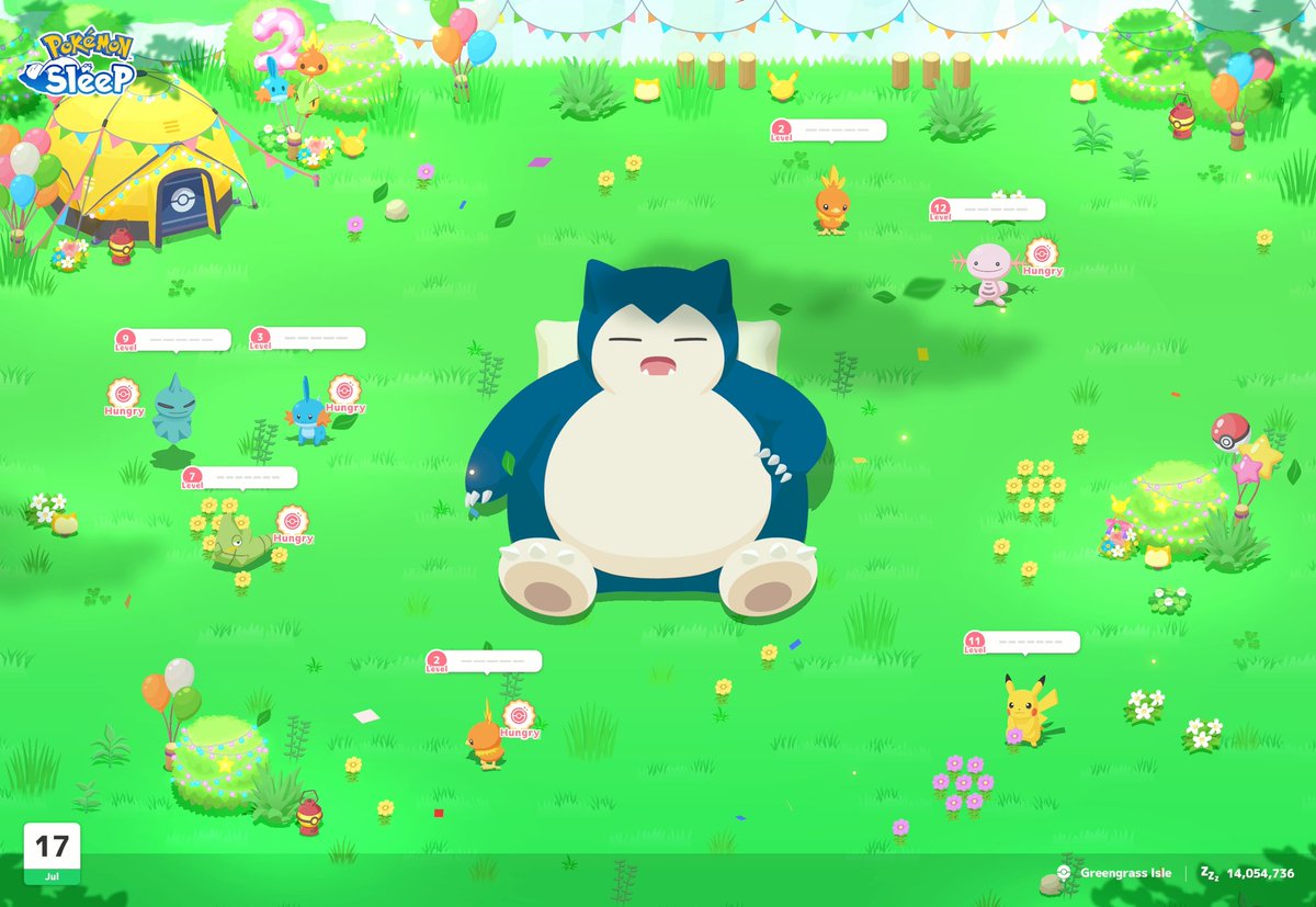 Big morning #PokemonSleep2nd #PokemonSleep