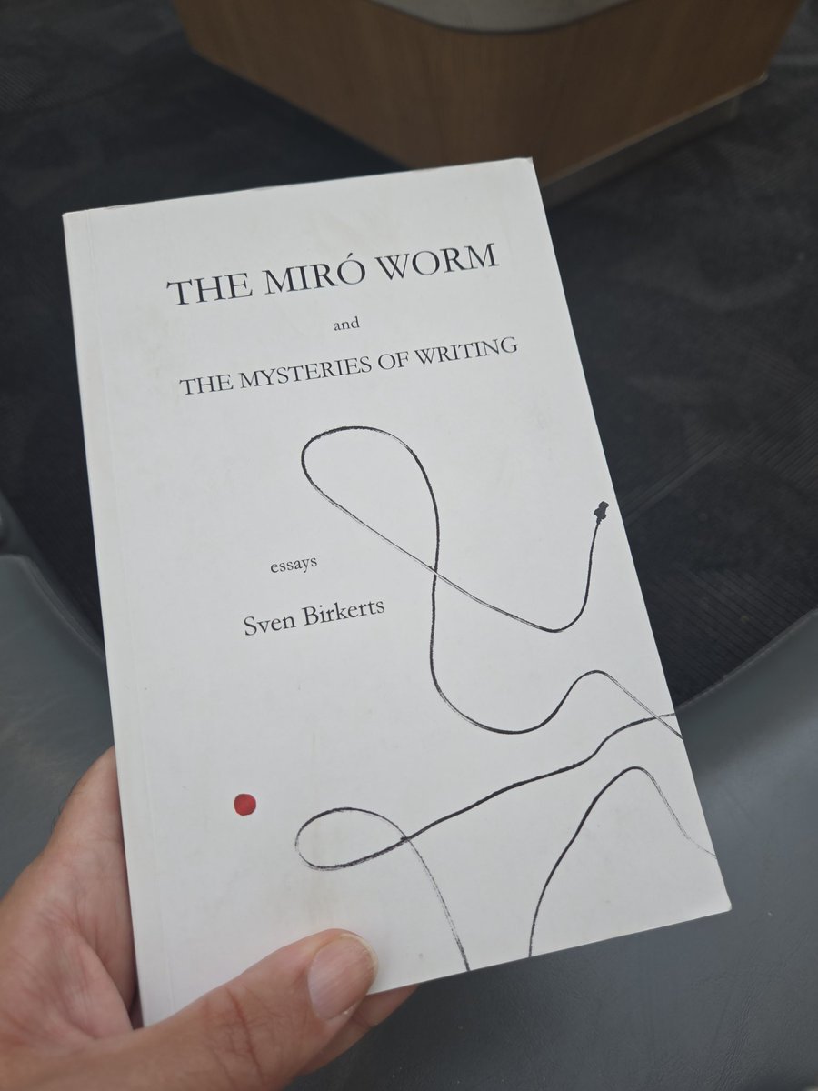 shaneschick's tweet image. Sven Birkerts never misses, and this latest essay collection is no exception.