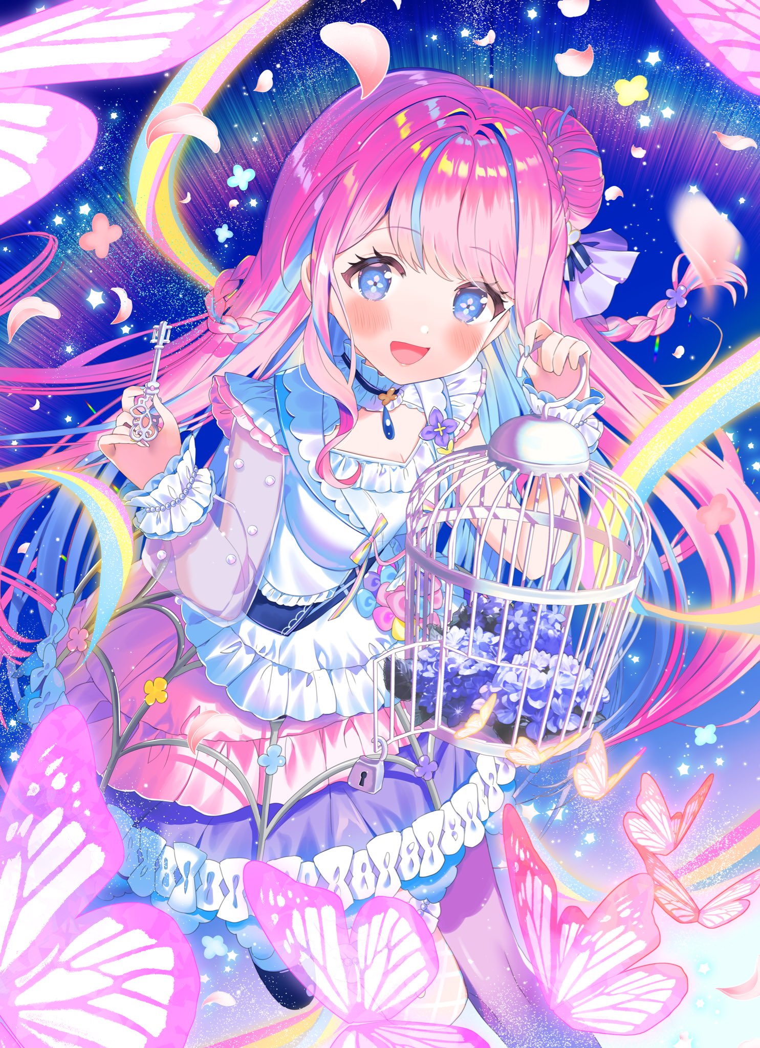 手毬はなん💐🌈七変化あじさいVtuber on X: 
