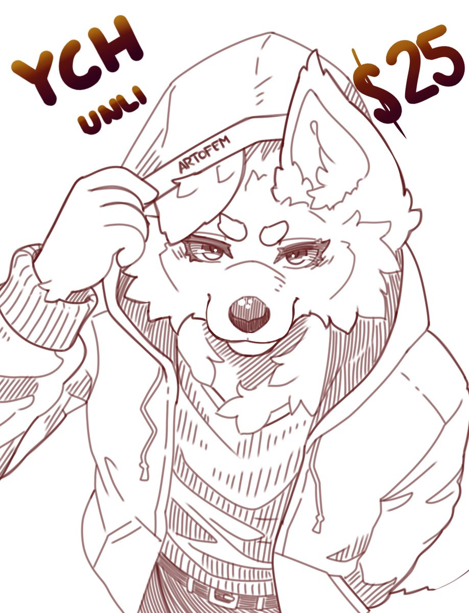 Ych available 

- Any gender or species
- Paypal payment
- Fixed price
Discord: artofem
Telegram: artofem2024

Art samples at my FA gallery:
furaffinity.net/gallery/artofem

Tysm for RT and likes! :3

#ychcommission
#opencommisions
#ych
#furrycommision
#furryartist