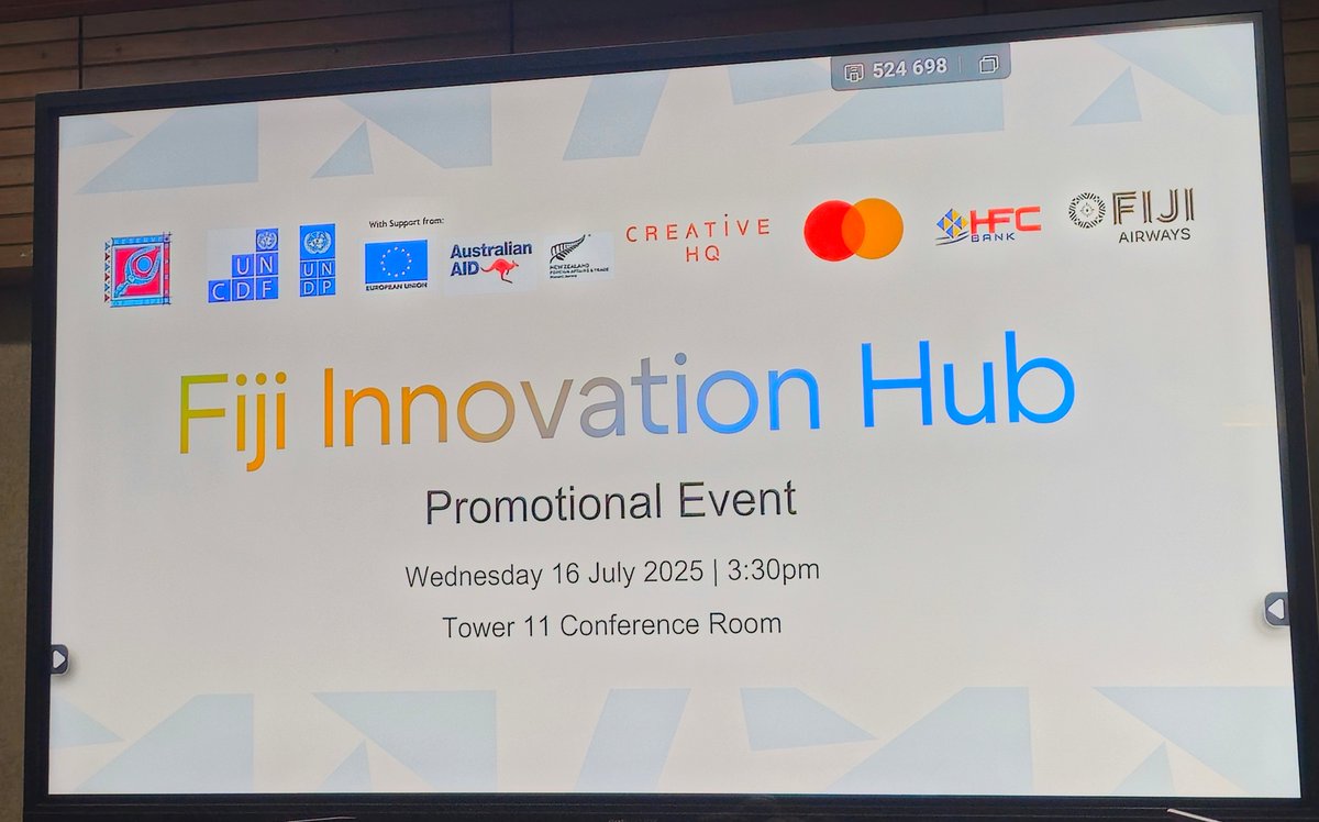 EUPasifika's tweet image. Press Release: Fiji launches innovation hub with European Union, Australia, and New Zealand support.
The Fiji Innovation Hub is a first-of-its-kind program dedicated to supporting entrepreneurs build inclusive, locally driven financial solutions.
europa.eu/!tcvkHT