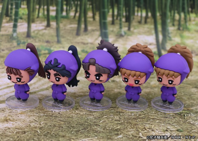 忍たま乱太郎』にょきんとマスコットフィギュアがNHKキャラクター