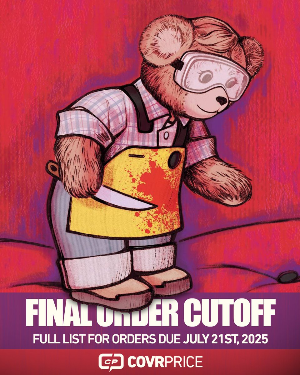 covrprice's tweet image. See our FULL (uncurated) FOC List for next Monday! Updated throughout the week as we get more information from publishers, and watch for our custom picks from @LefterosComics this Sunday! #FOC
LINK: covrprice.com/descriptor-lis…