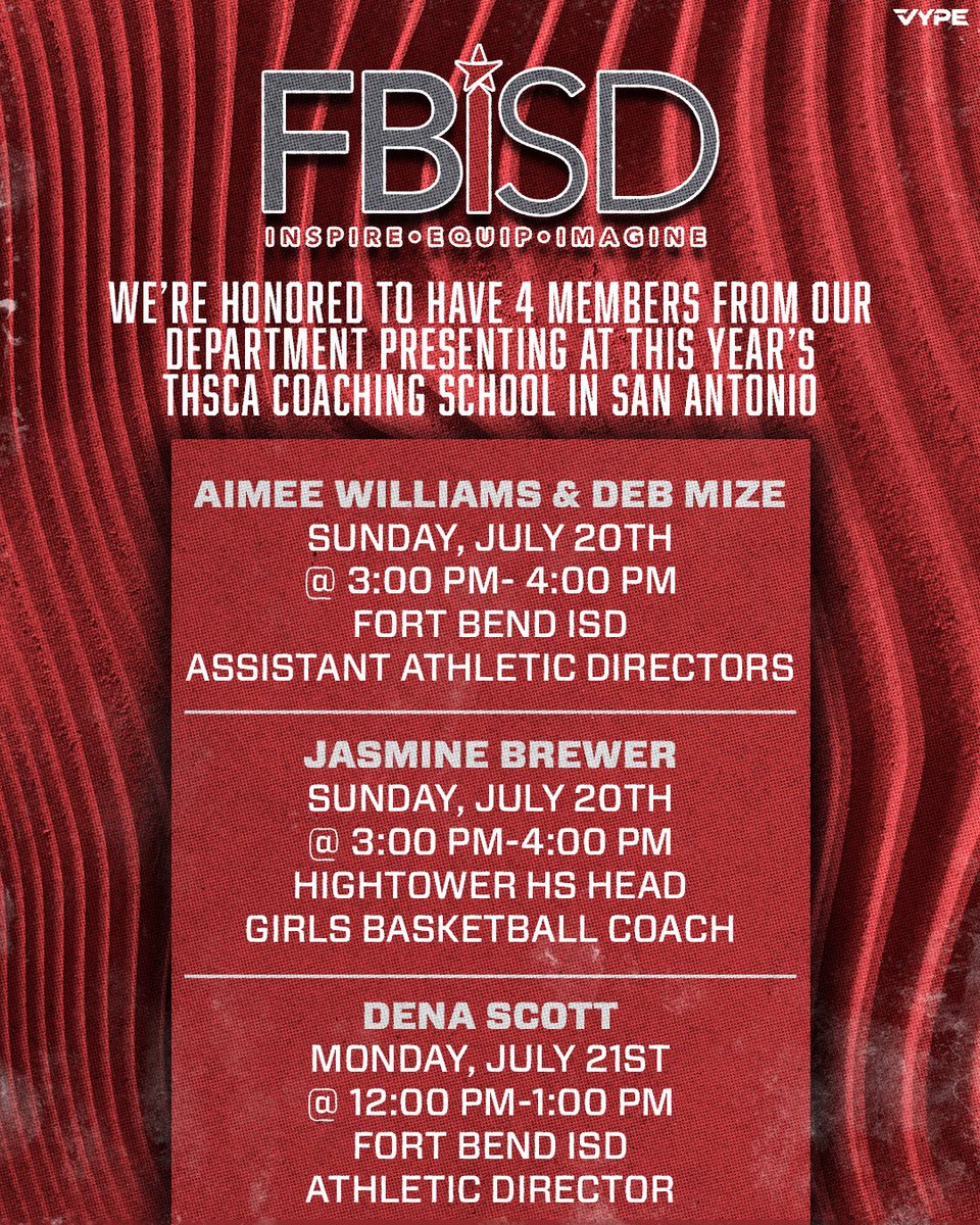 FBISDAthletics's tweet image. 