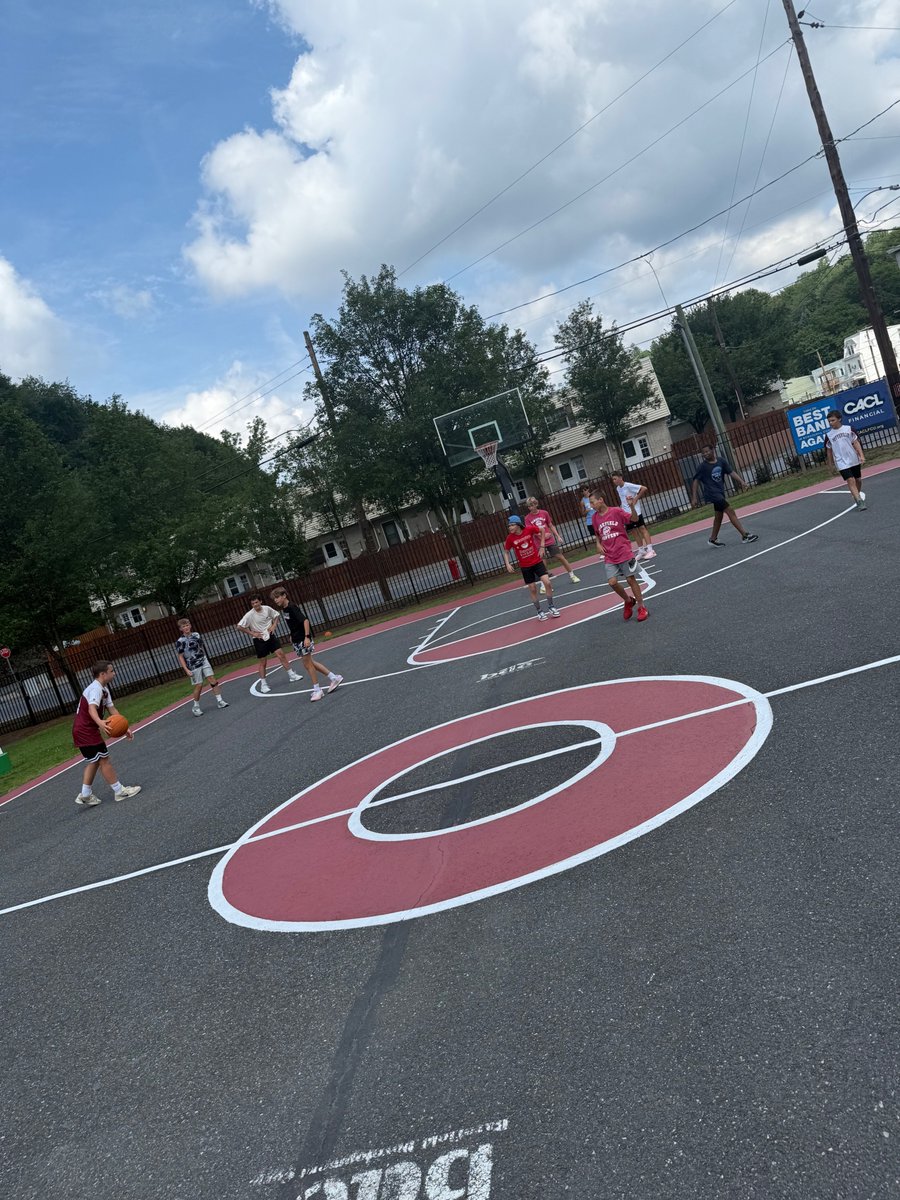 Hoop-Fest campers working hard today!
 #RollTide #summergrind