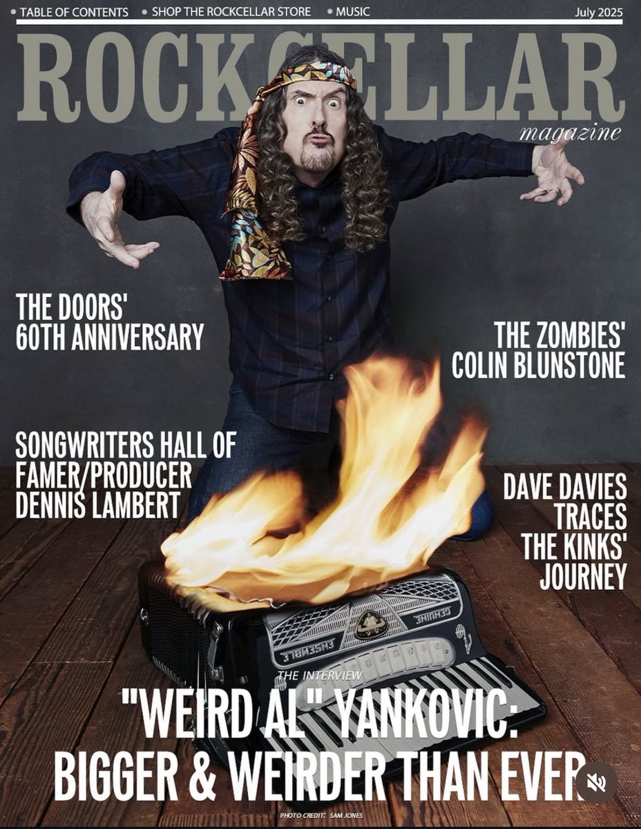 weirdalupdates's tweet image. Weird Al posted a photo: