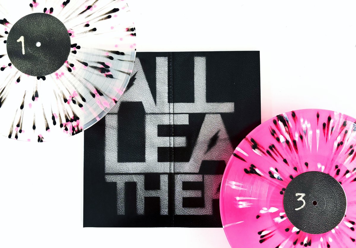 ALL LEATHER - Amateur Surgery On Half-Hog Abortion Island LP  threeoneg.com/archive/vinyl/… 
ALL LEATHER is the soundtrack to a dance party at the epicenter of doom and destruction: heavy distortions, sharp, grating guitars, bitter, angry shouts fused with sexual slurs.