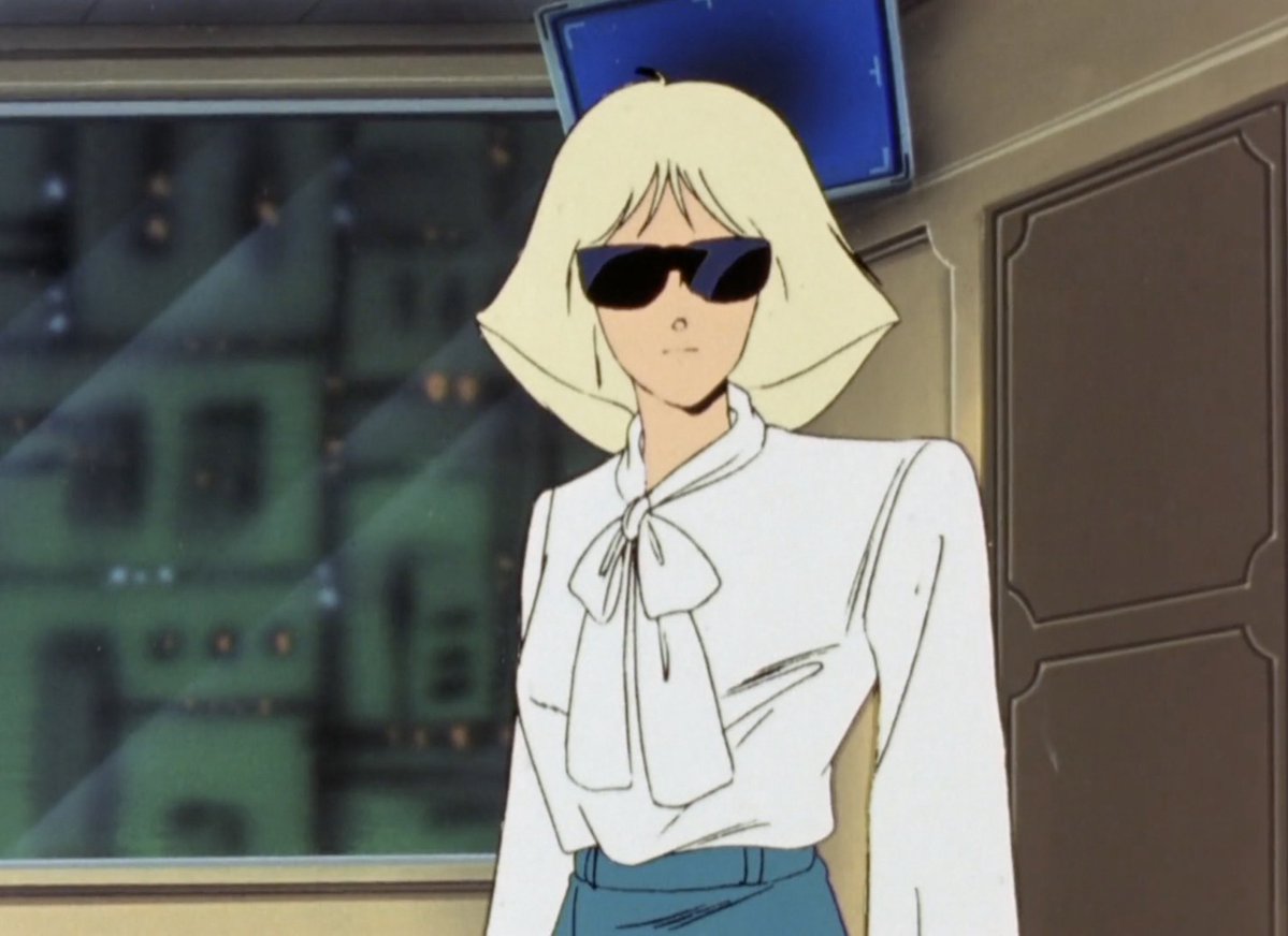 Icarianarts's tweet image. I forever love Sayla’s big gay outfit here. I wonder what she and Mirai do together on earth