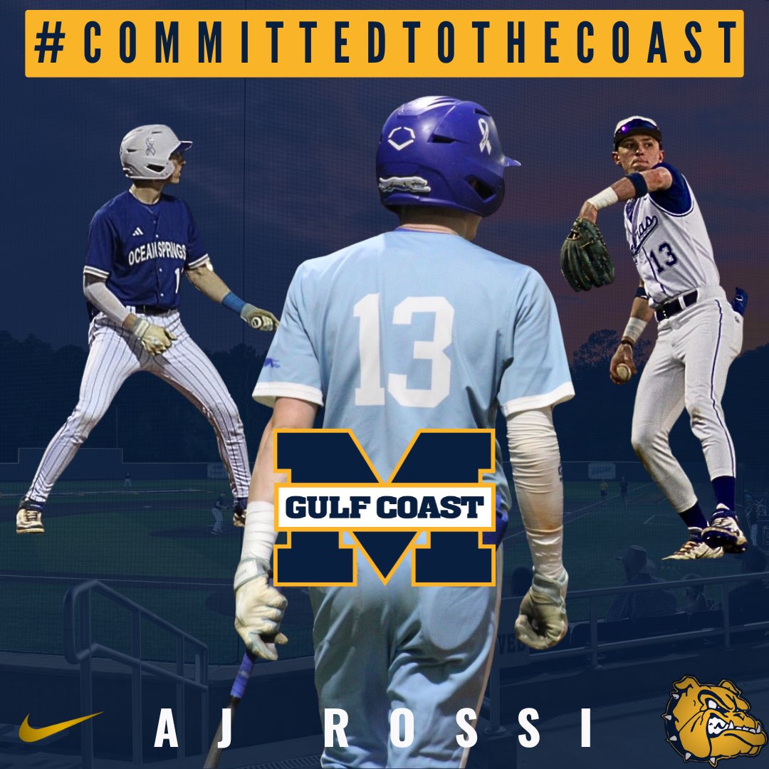 Aj Rossi (@aj_rossi465) on Twitter photo Truly blessed✝️ After much discussion, thought, and prayer with my family, I will be continuing my academic and athletic career at <a href="/MGCCC_Baseball/">MGCCC Baseball</a>. I wanna thank my family, coaches, and Jesus Christ for putting me in the position I am today. #committedtothecoast #godogs Truly blessed✝️ After much discussion, thought, and prayer with my family, I will be continuing my academic and athletic career at <a href="/MGCCC_Baseball/">MGCCC Baseball</a>. I wanna thank my family, coaches, and Jesus Christ for putting me in the position I am today. #committedtothecoast #godogs