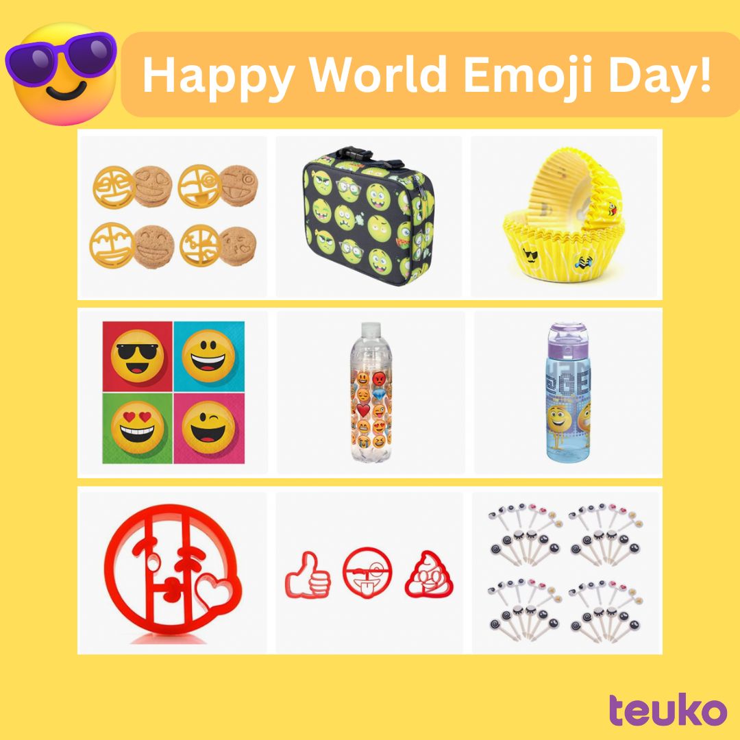 teukoapp's tweet image. It’s World Emoji Day! 🎉
Let’s pack some 😎🥪💖 into lunch!
Shop our cutest-ever emoji lunchbox accessories here → amazon.com/shop/teuko
#WorldEmojiDay #TeukoLunch #LunchboxGoals #AmazonFinds