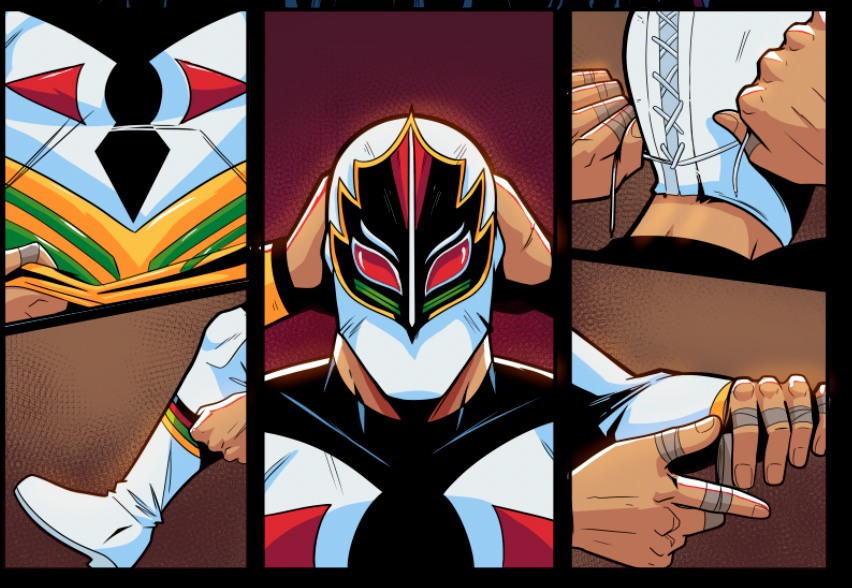 tavaz_'s tweet photo. Comic de  Mascara Sagrada 
#luchalibre #mexico #cmll #arenamexico #luchalibremexicana #wrestling #instagood #wwe #mask #followme #luchador #tradicion   #instaportrait #tradicionesmx   #njpwworld #instafamous #tradicionesmexicanas #mexigers_deldia #tradicions #rudos #mascaras https://t.co/X0EiqxZpCu