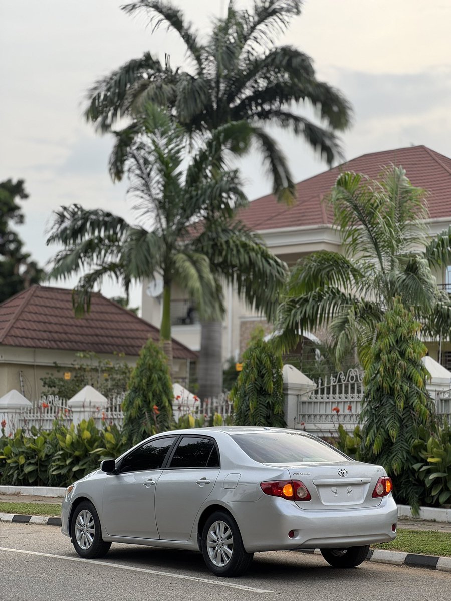Neatly used Toyota corolla 2008 model with original duty now available for N8,500,000