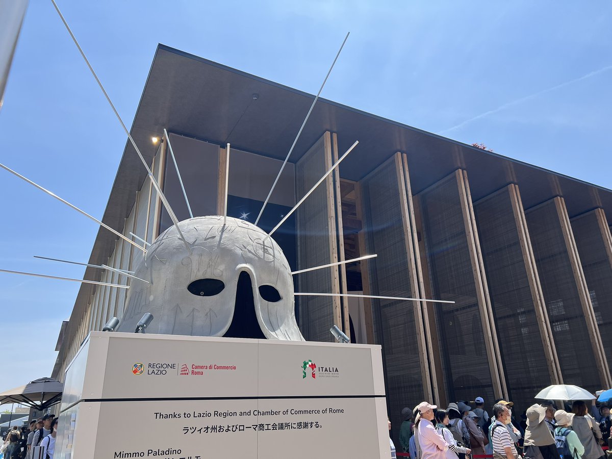 おはようございます！ 🎥【#大阪・関西万博2025】その③ #イタリア館