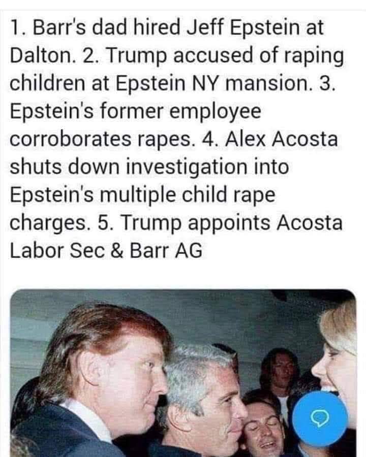 nolietees's tweet image. Donald Trump has tried to Cover Up the Jeffrey Epstein story for years. 

PEDOS do that. Now he is attacking his own base because they want Trump to expose the Pedophiles as promised and Obtain Justice for these sex-trafficked girls.

#BillBarr #Epstein #Trump #MAGA #Patriot